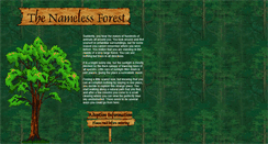 Desktop Screenshot of namelessforest.com